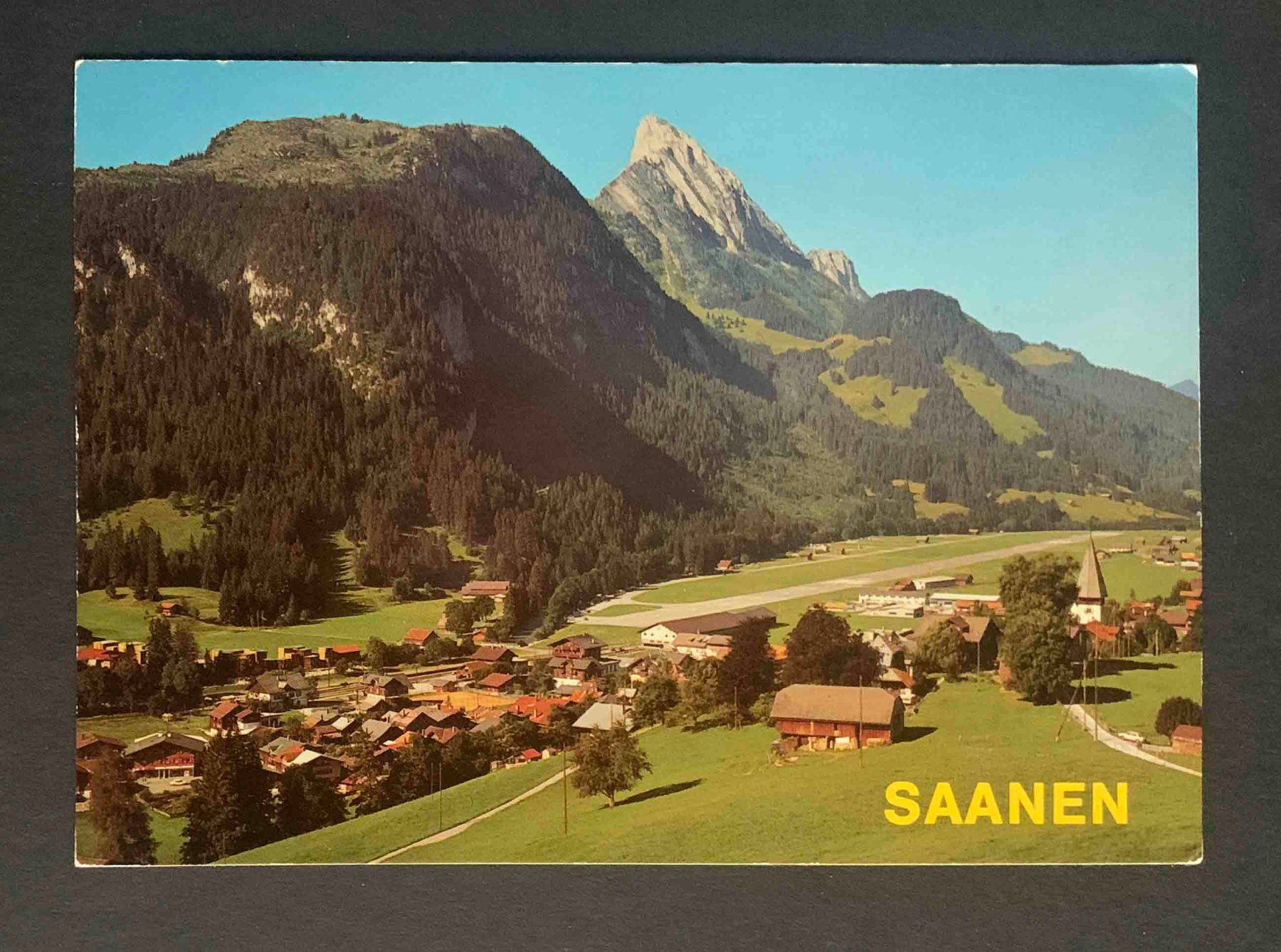 Cartoline postali: AK Saanen Rublihorn – Usato da Goldau venduto da artelier1