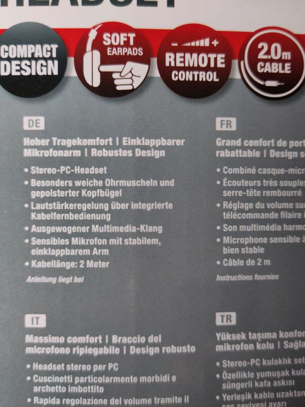 Cuffie: Stereo Headset Thebe CS – Usato da Golino venduto da noko09 5