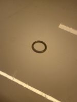 Ring Silber 925 würde sagen Grösse 54 getragen
