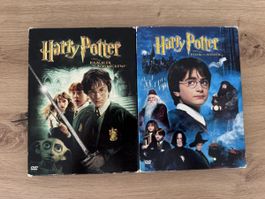 Harry Potter DVD Filme 1&2 - Top Zustand - Set
