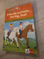 Bibi und Tina Buch Pferde satteln fertig los Klett 