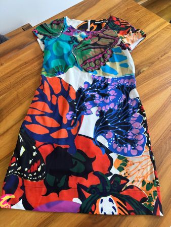 Desigual x Christian Lacroix buntes Sommerkleid Gr. 38