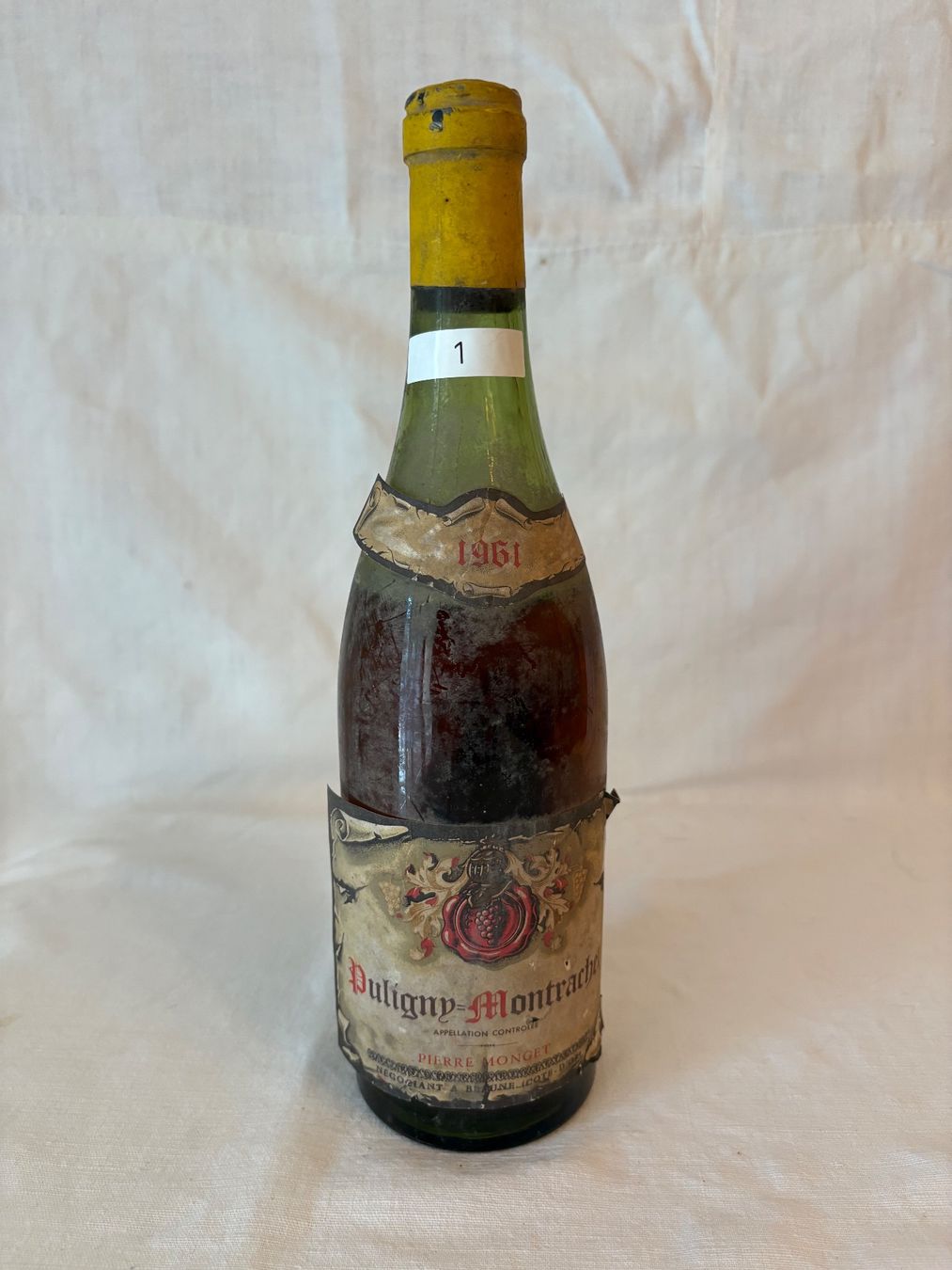 Vins: Puligny-Montrachet 1961 – D'occasion à Vers-chez-Perrin par David.23