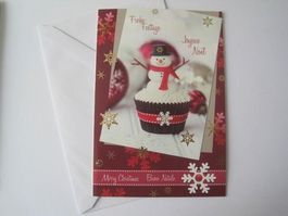 4  gleiche Weihnachtskarten mit Couvert (2)