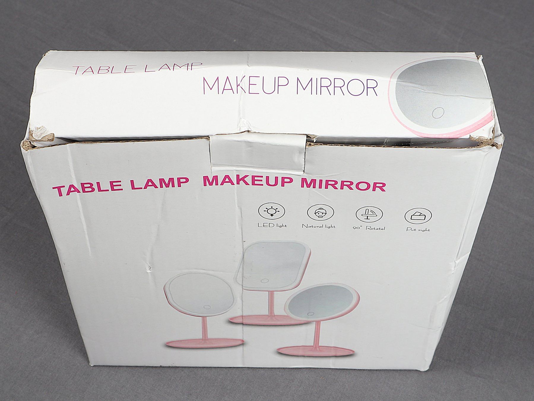 Lampen: TABLE Lamp Make Up Mirror – Neu (gemäss Beschreibung) aus Steinen von Restwert_Steinen 7