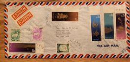 Israel Brief Haifa - Zürich gestempelt 14.09.65, Express