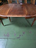 antik table noyer massife 250 rallonge