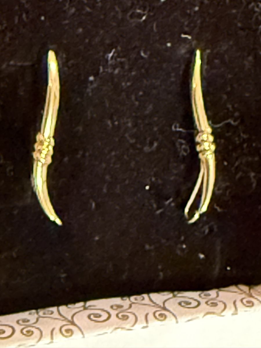 Boucles d'oreille: Ohrhänger 750 Gold  – D'occasion à nidau par sunset2016