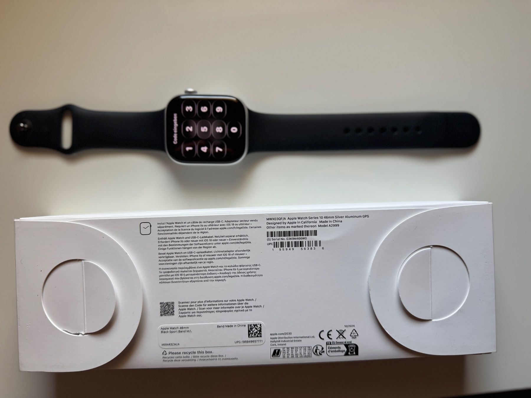 Apple Smartwatch: Apple Watch Serie 10 - silber – Gebraucht aus Affoltern am Albis von Banana00 1