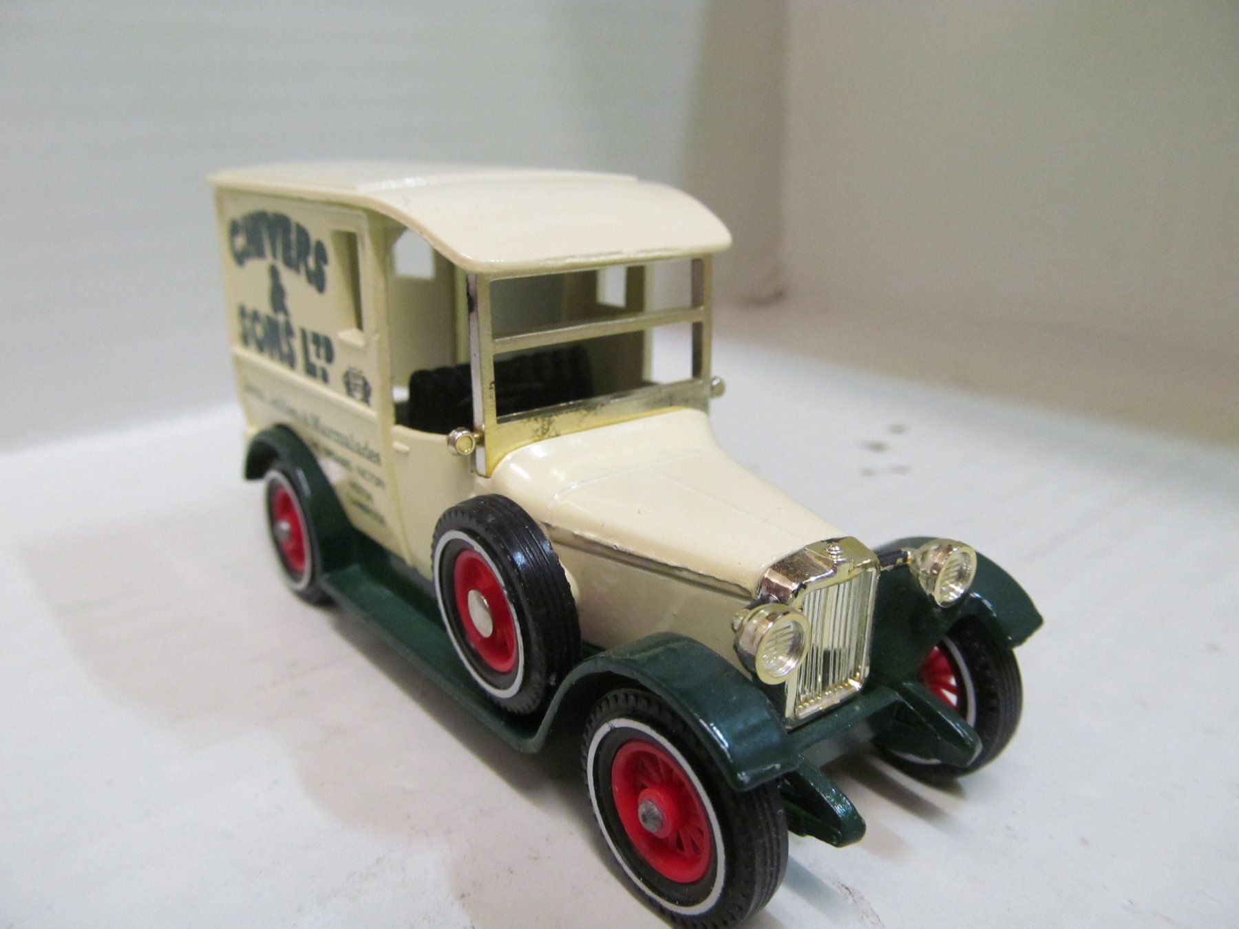 Matchbox Modellini d'auto: TALBOT - VAN 1927 MARMALDES FACTORI  WERBE MODELL – Nuovo (secondo la descrizione) da Grueningen venduto da malamut56 1