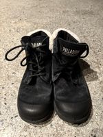 Palladium enfant Boots fourrés noirs pointure 35