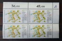 Deutschland-Mi 1206 Viererblock ** (4) Olympia/Sport
