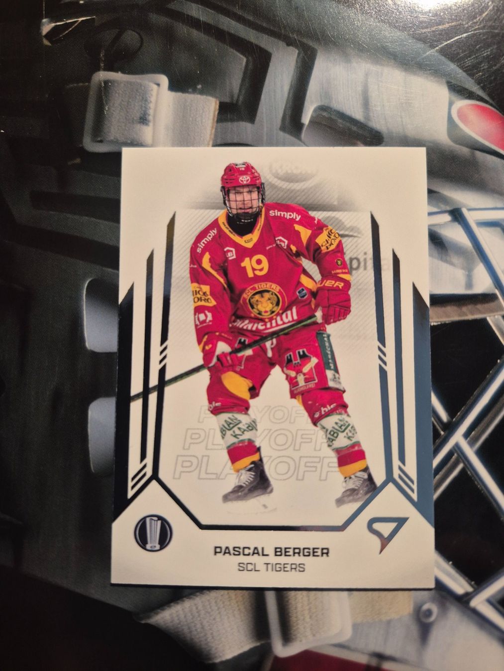 Sportzoo Carte collezionabili: Pascal Berger SCL Tigers Playoffs 2025 Sportzoo – Usato da Treiten venduto da Sauber73