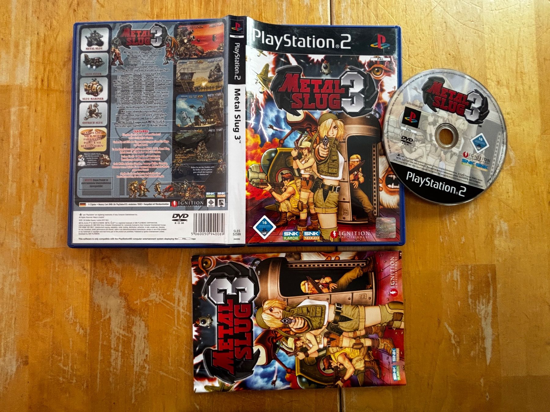 Giochi: Metal Slug 3 (CIB) – Usato da Frenkendorf venduto da gelbeZinnie
