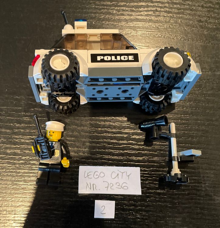 LEGO Mod 7236 Polizeiauto Streifenwagen Kinder Spielen Spass (Gebraucht ...