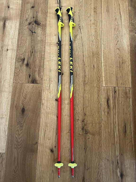 Leki Bastoncini da sci: Les bâtons LEKI 105cm-42 – Usato da Lens venduto da bluemarine01