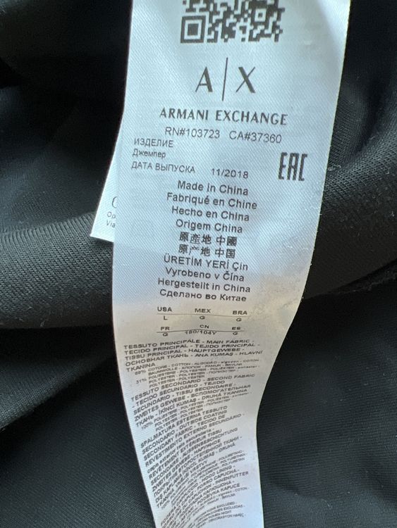 Armani Maglioni & Felpe: Armani Exchange Kapuzenpullover L – Nuovo (secondo la descrizione) da Adliswil venduto da youngbee 4