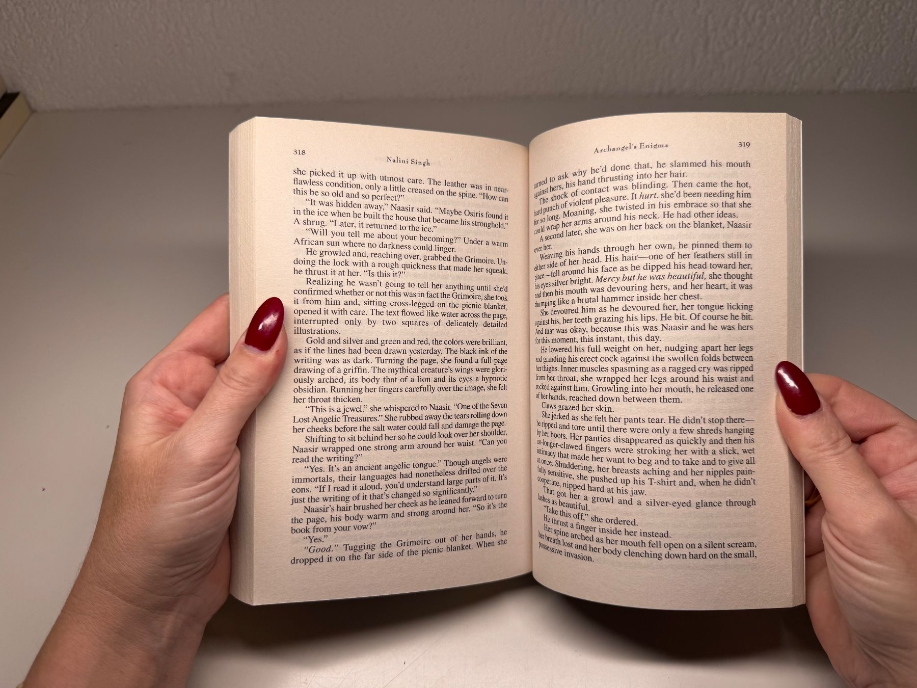 Bücher: NOVEL: Nalini Singh, Archangel's Enigma – Gebraucht aus Grosswangen von English_books 7