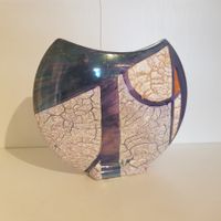 Costa Gandria Keramik Vase, Vintage Design Rarität