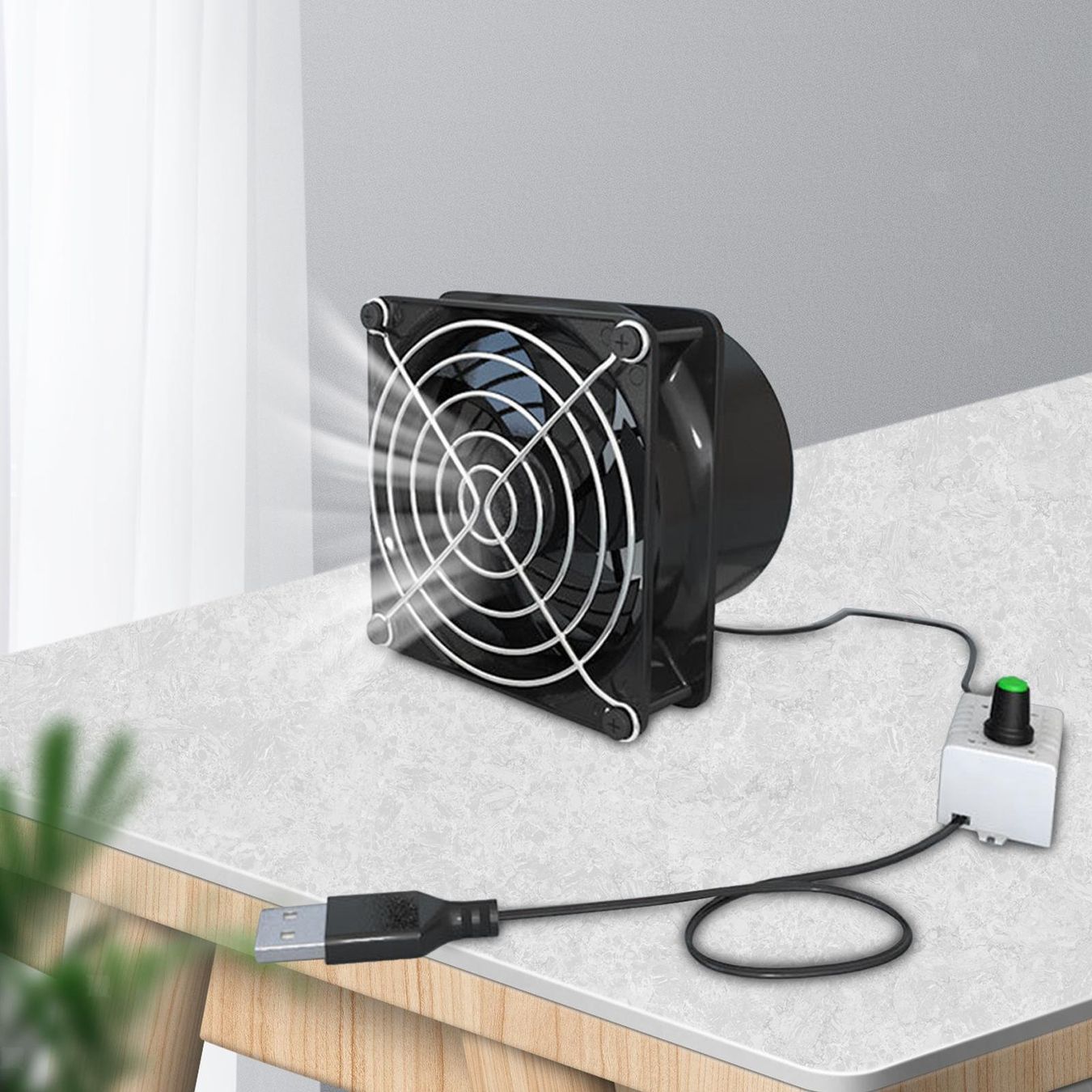 Ventilatori: Abluft ventilator geräuschlos Gewächshaus mit 6meter Rohr – Nuovo (secondo la descrizione) da Kirchdorf AG venduto da Apost008 7
