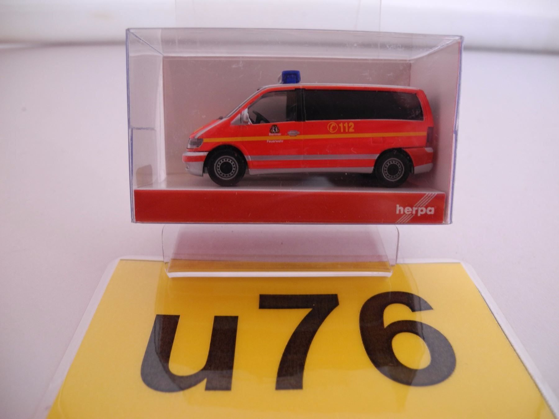Herpa Modellini d'auto: Herpa 046251 "FW Berlin", Nr. u76 – Nuovo e nell'imballaggio originale da Kottwil venduto da Crazyrolf