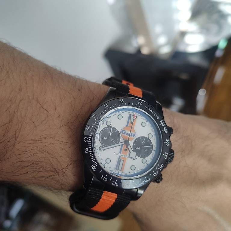 Orologi: Chronographenuhr, Gulf Edition – Usato da Zürich venduto da Orkageta 2