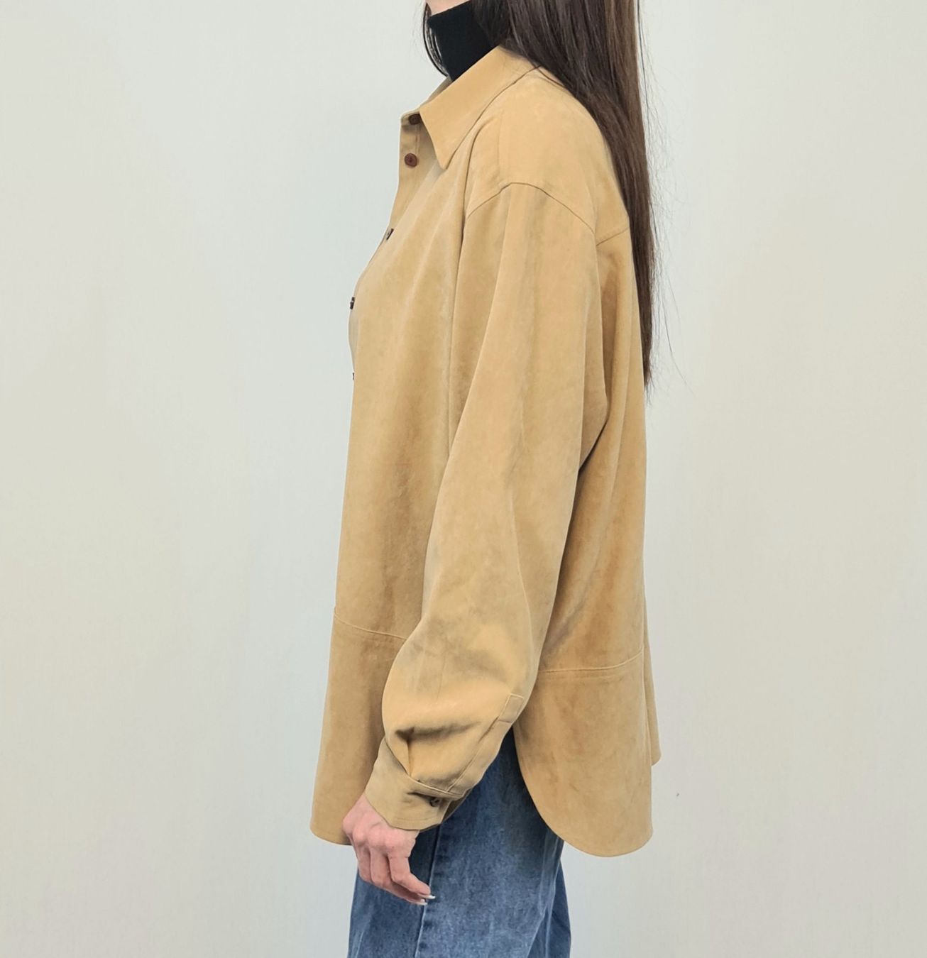 Hemden: Surchemise vintage camel - Taille 44 – Gebraucht aus Couvet von Nawra_26 1