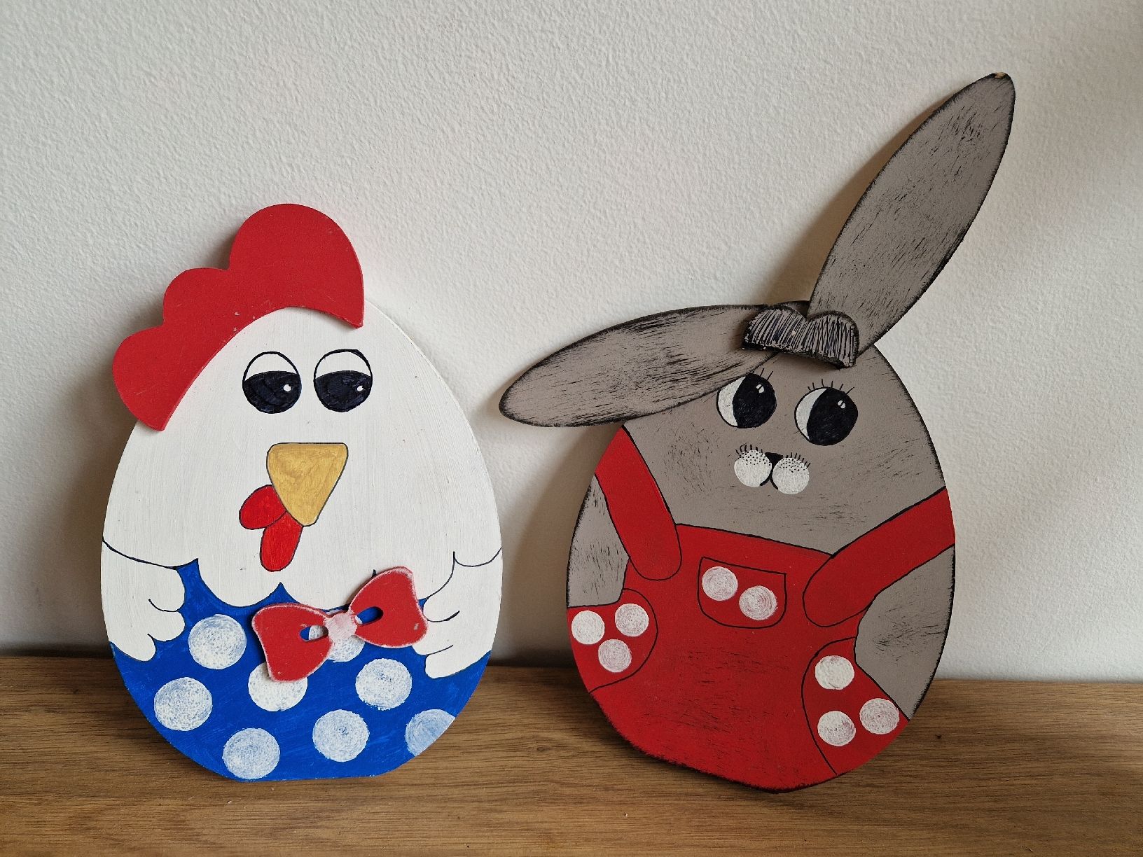 Tutte le decorazioni: Osterdeko handbemalt Hase Huhn – Usato da Lichtensteig venduto da Cocabana_16