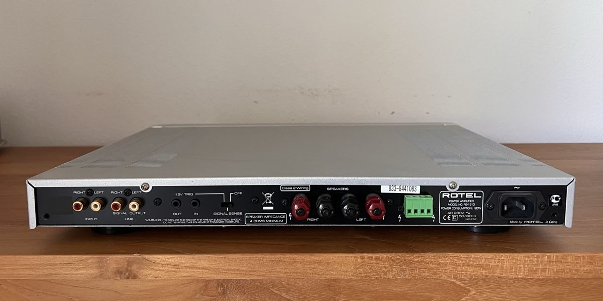 Rotel Amplificatori: Rotel RB-1510 Amplifier – Usato da Kilchberg ZH venduto da galerien007 1