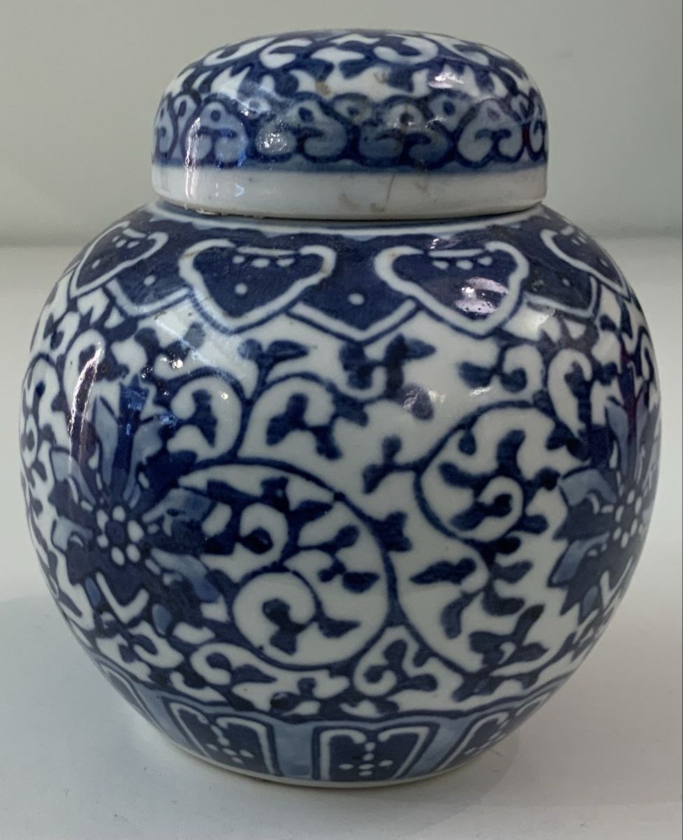 Toutes les décorations: Petit pot à gingembre bleu/blanc – D'occasion à rolle par Tontonjulot 2