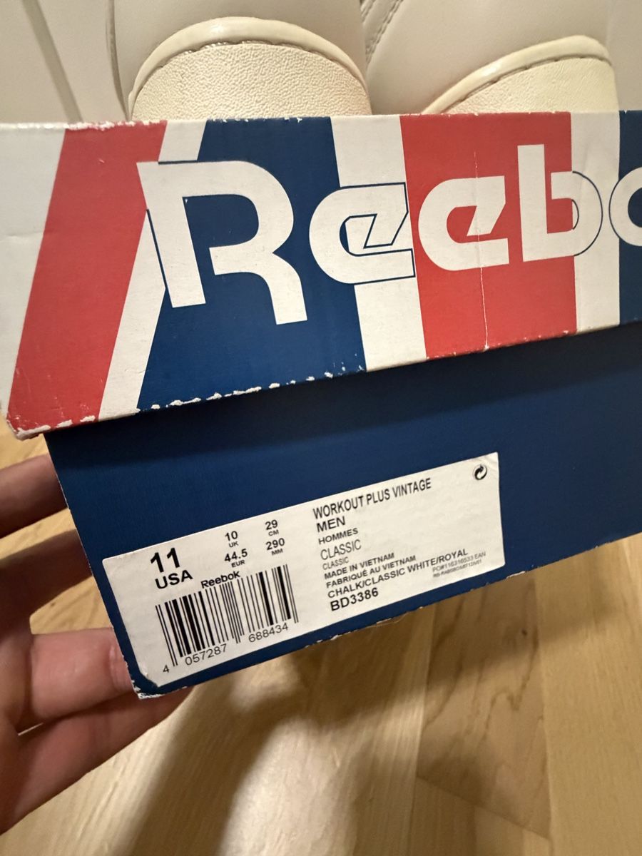 Reebok Scarpe da uomo: REEBOK WORKOUT PLUS VINTAGE – Usato da Zürich venduto da ya66in 8