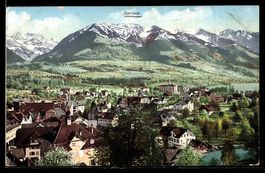 AK Sarnen, Blick über See & Nünalphorn