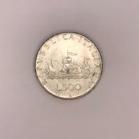 Italie 500 lires 1964 Silver