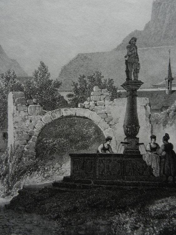 Stiche: Altdorf Tellsbrunnen – Gebraucht aus Risch von Rischli15 4