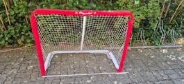 Eishockey Tor Franklin rot weiss gebraucht 127x107x66cm