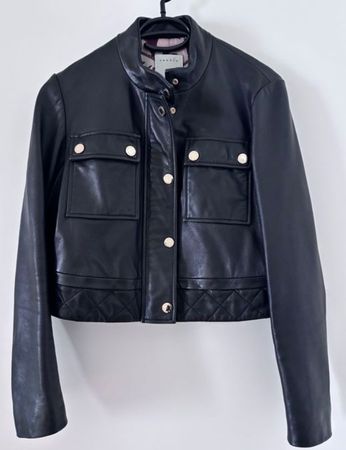 Sandro Lederjacke