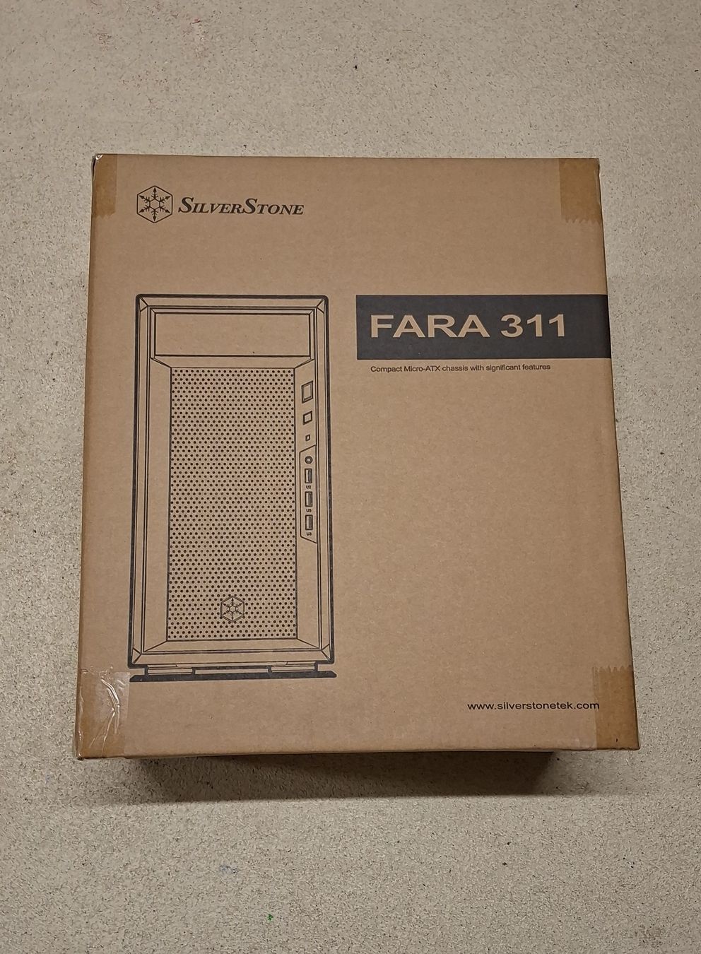 Custodie: Neues Silverstone FARA 311 Micro-ATX PC Gehäuse – Nuovo e nell'imballaggio originale da Willisau venduto da mwi-dev