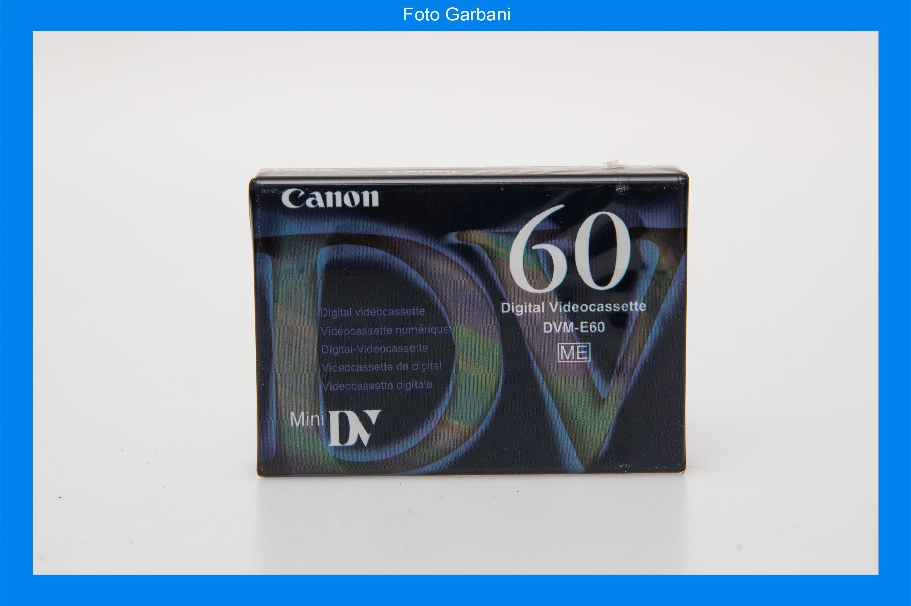 Leerkassetten: Canon Mini DV DVM-E60 ME – Gebraucht aus Muralto von FotoGarbani