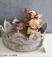 Shabby- chic Krone reine Handarbeit