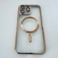 Schutzhülle Cover Gold Kamera Schutz für iPhone 15 Pro Max