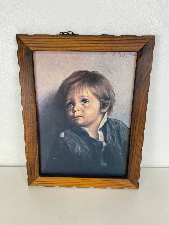 Der weinende Junge Giovanni Bragolin Druck N 6601 Kaufen auf Ricardo