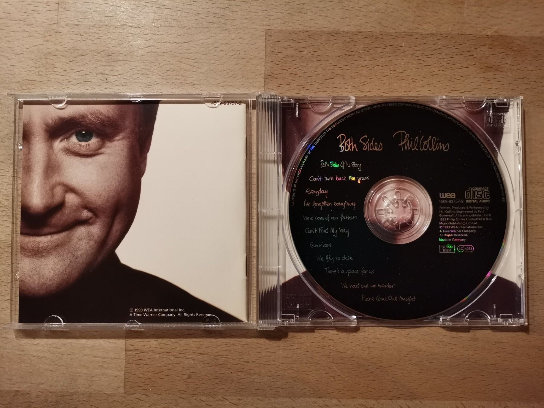 CDs: Phil Collins – Both Sides – D'occasion à Biel / Bienne par Music74 1