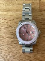 Fancy Watch „Pink“ 41 mm mit drehbarer Lunette - Automatic!