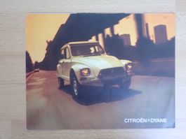 Citroen Dyane - Prospekt Schweiz 9.71 - I011