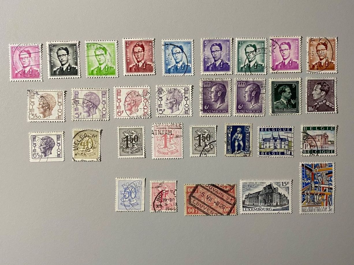 Tutti i francobolli: Lot Briefmarken Belgien – Usato da Abtwil SG venduto da Frapi