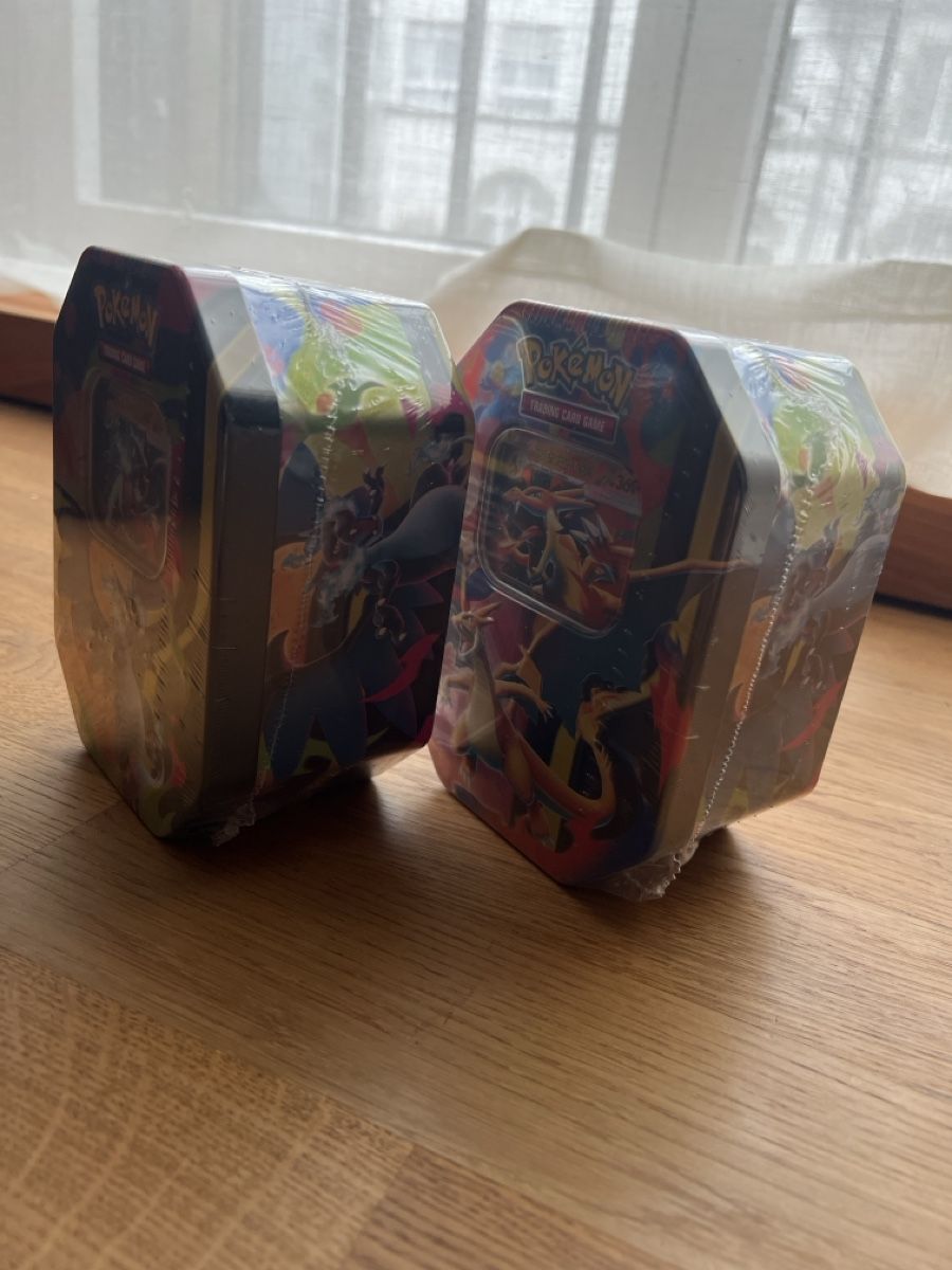 Pokémon 2026 Spring ex Tin Mega Charizard XY Bundle (Neu und ...