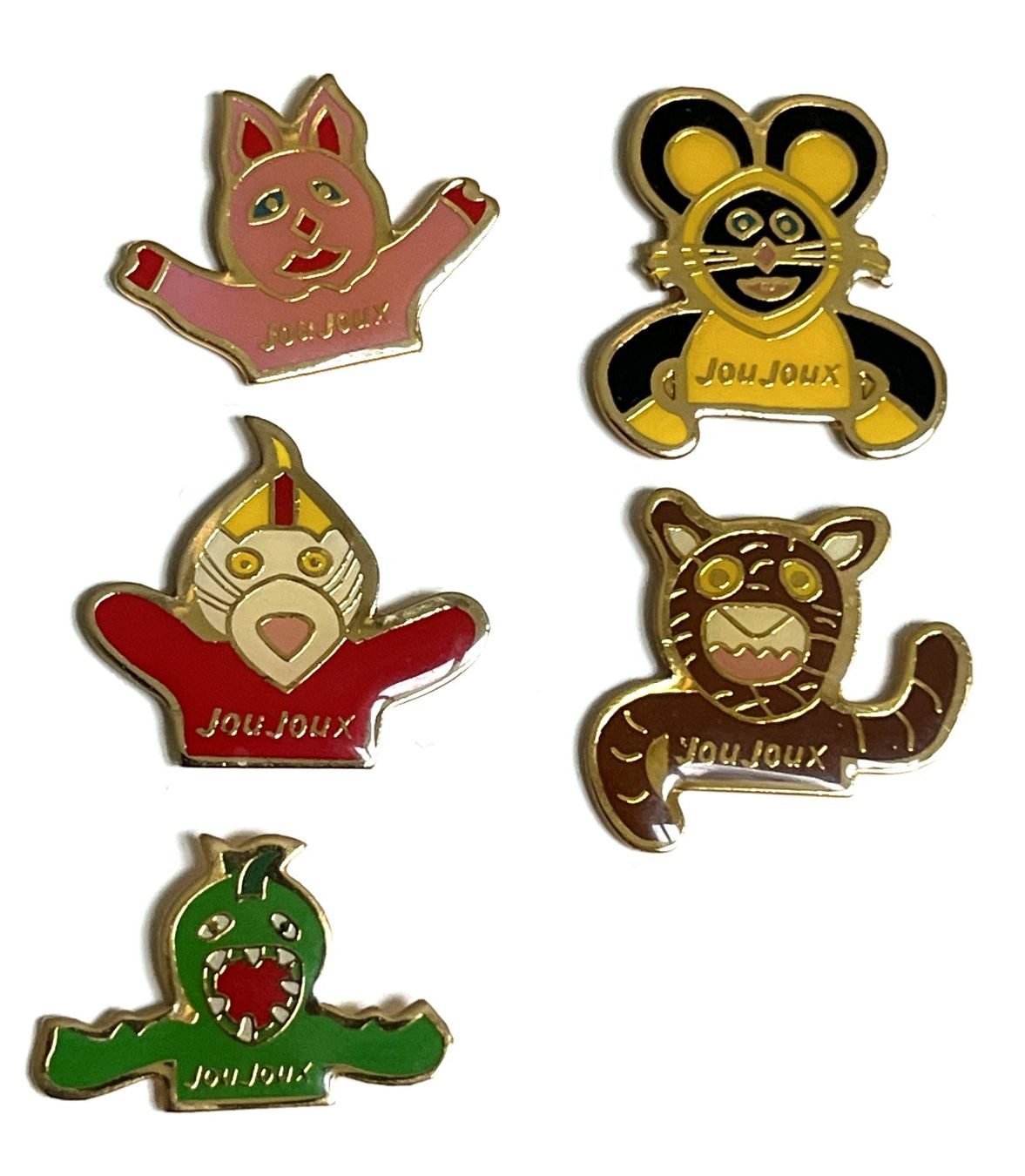 Placchette & Badge: 5 Pins Jou Joux – Usato da Kriens venduto da TSCH1 1