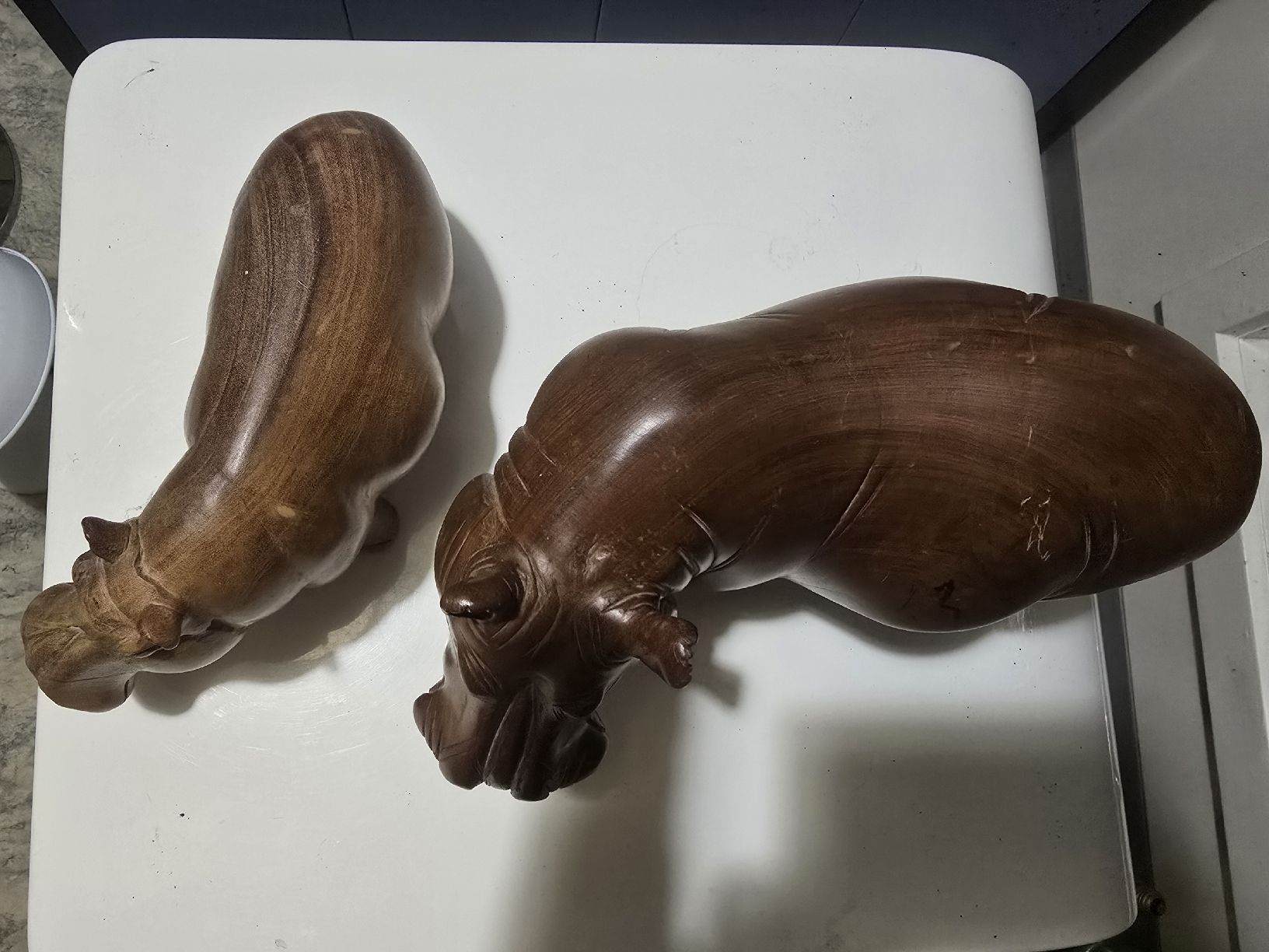 Statuette: zwei schöne Flusspferde – Usato da Biel/Bienne venduto da alexriveros2 5