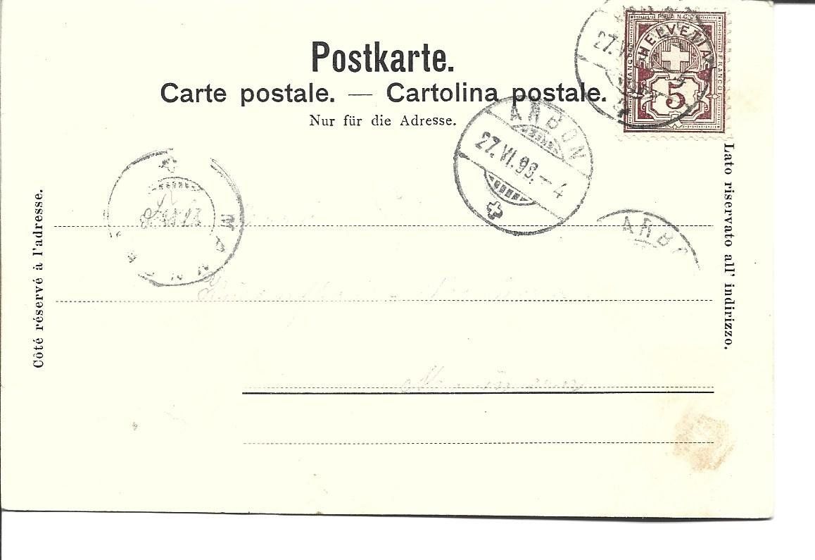 Cartoline postali: AK  Arbon  TG – Usato da Appenzell venduto da mai25 1