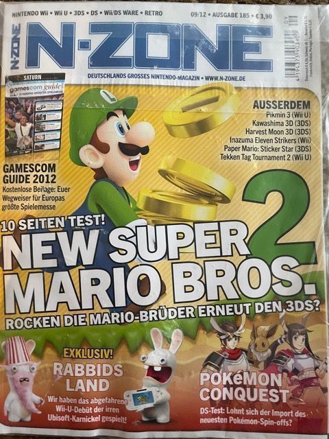 Riviste & Magazine: n zone 9/2012 mit new super Mario bros 2 – Nuovo e nell'imballaggio originale da Uitikon Waldegg venduto da snake1987